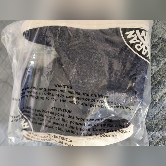 NWOT DKNY Dark Blue Denim Wedge Boots - Picture 9 of 9